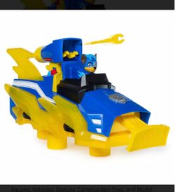 PAW Patrol Mighty Pups Charged Up Chase Transforming Deluxe Vehicle