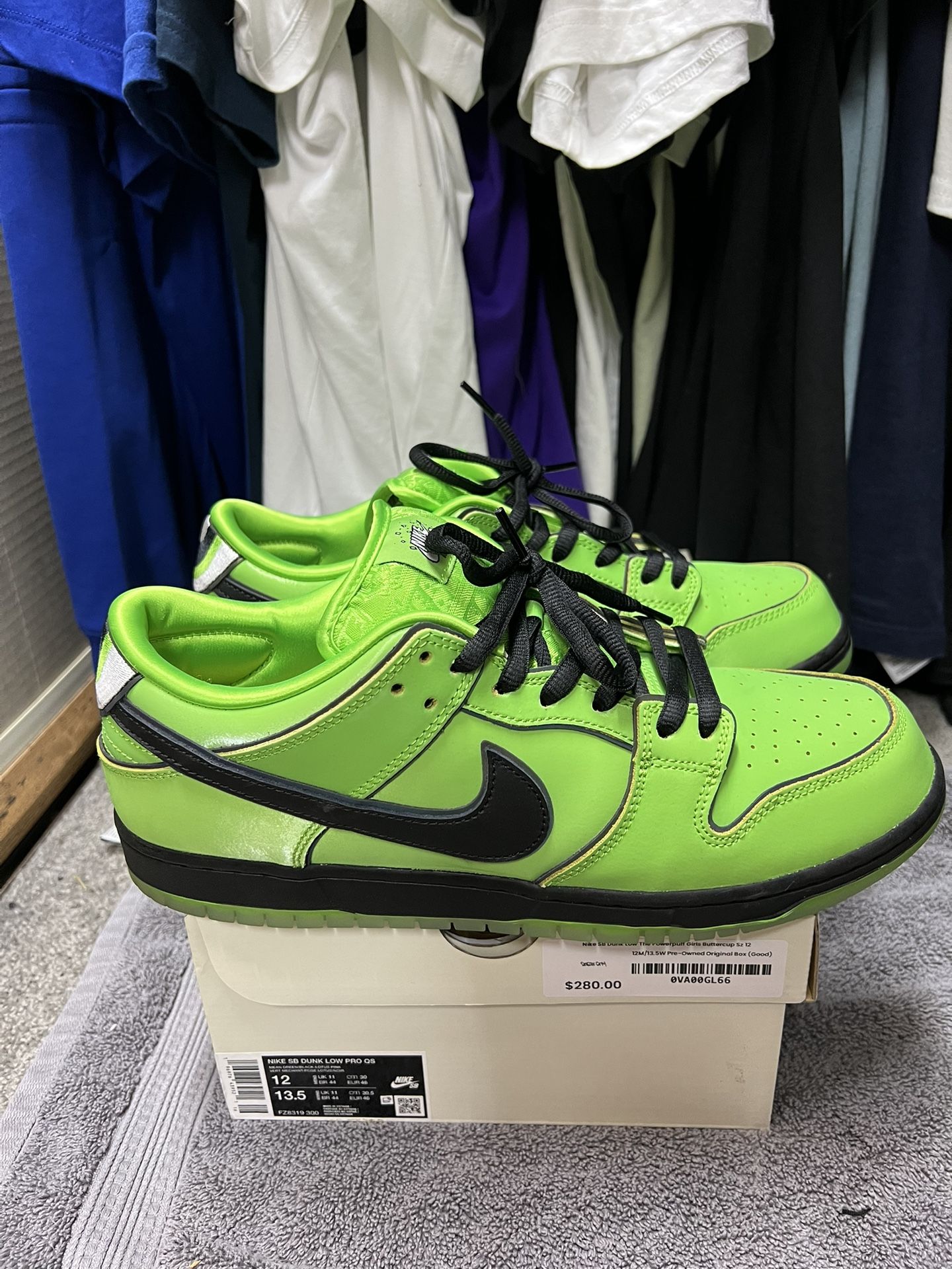 Nike SB Dunk Low Pro QS “Buttercup” Size 12