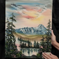 Art #807 Lake Valley Rainier 16x20