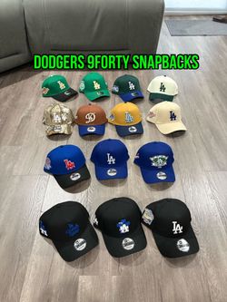 MLB new era Los Angeles dodgers multiple color ways to choose from patch non patch 9forty a frame SnapBack hats