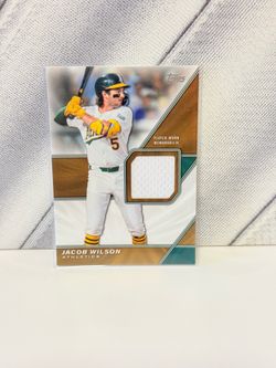 Topps 2026 Jacob Wilson Relic