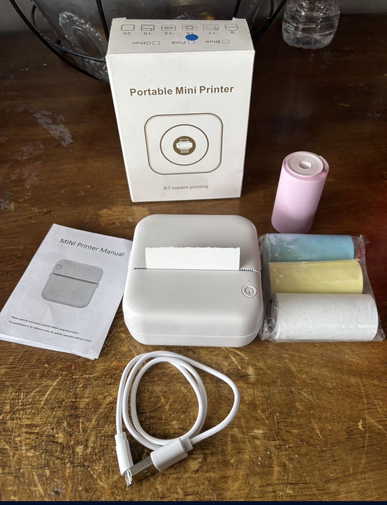 Mini Printer Thermal (Inkless Printer)