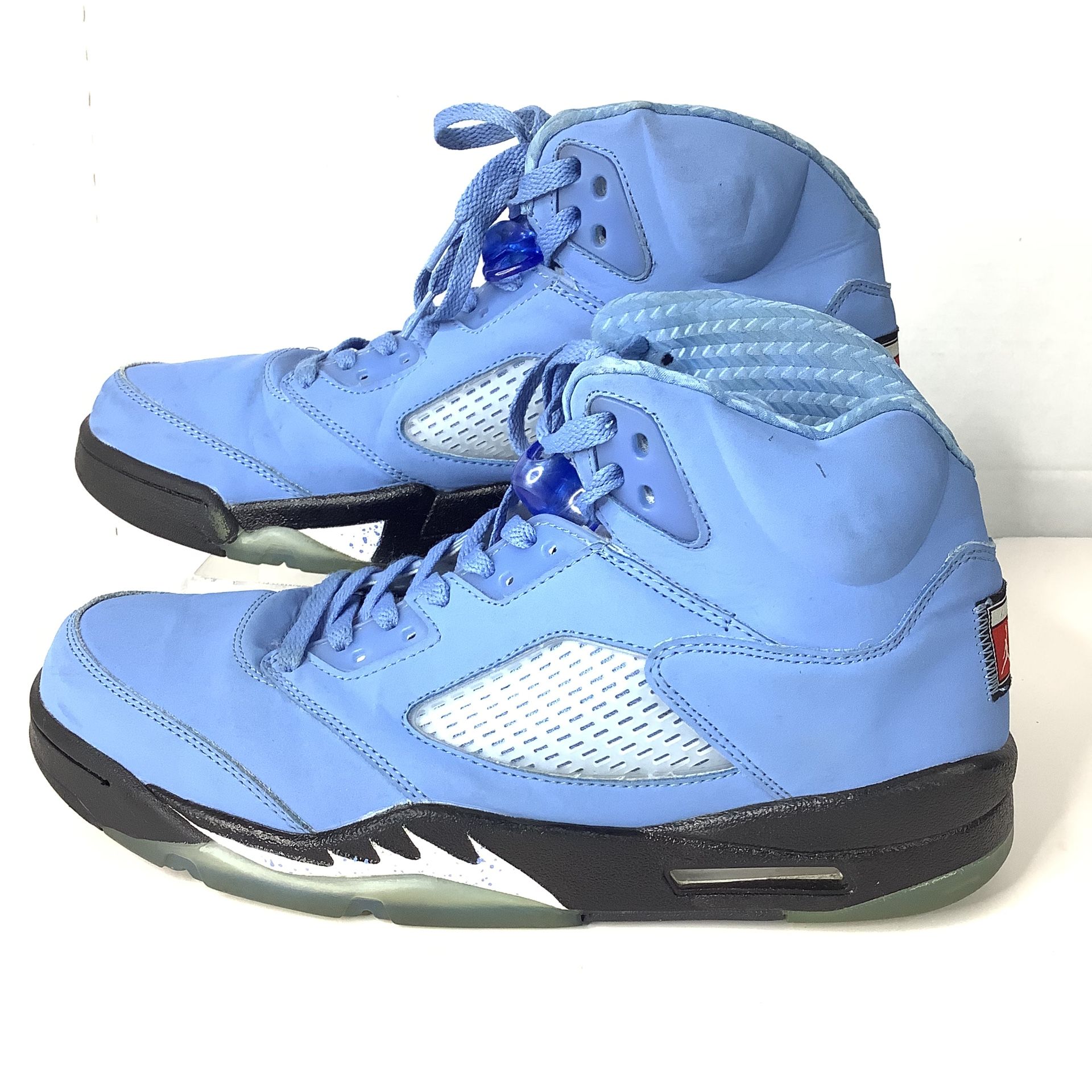 Jordan 5 Retro UNC University Blue/Black/White Men Size 12
