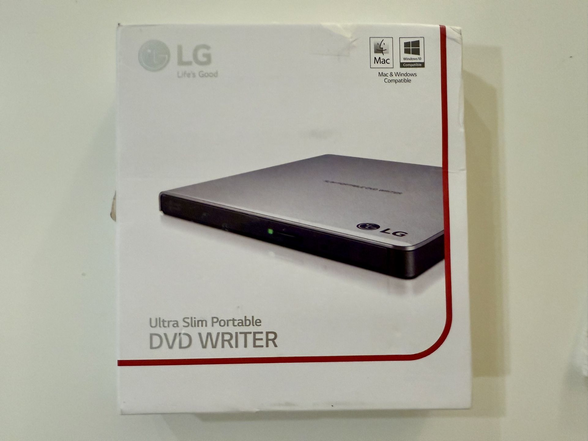 LG Ultra Slim Portable DVD Writer