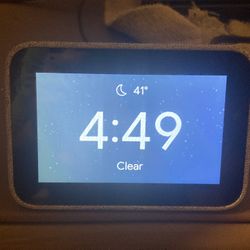 Lenovo Smart Clock With Google Assistant 