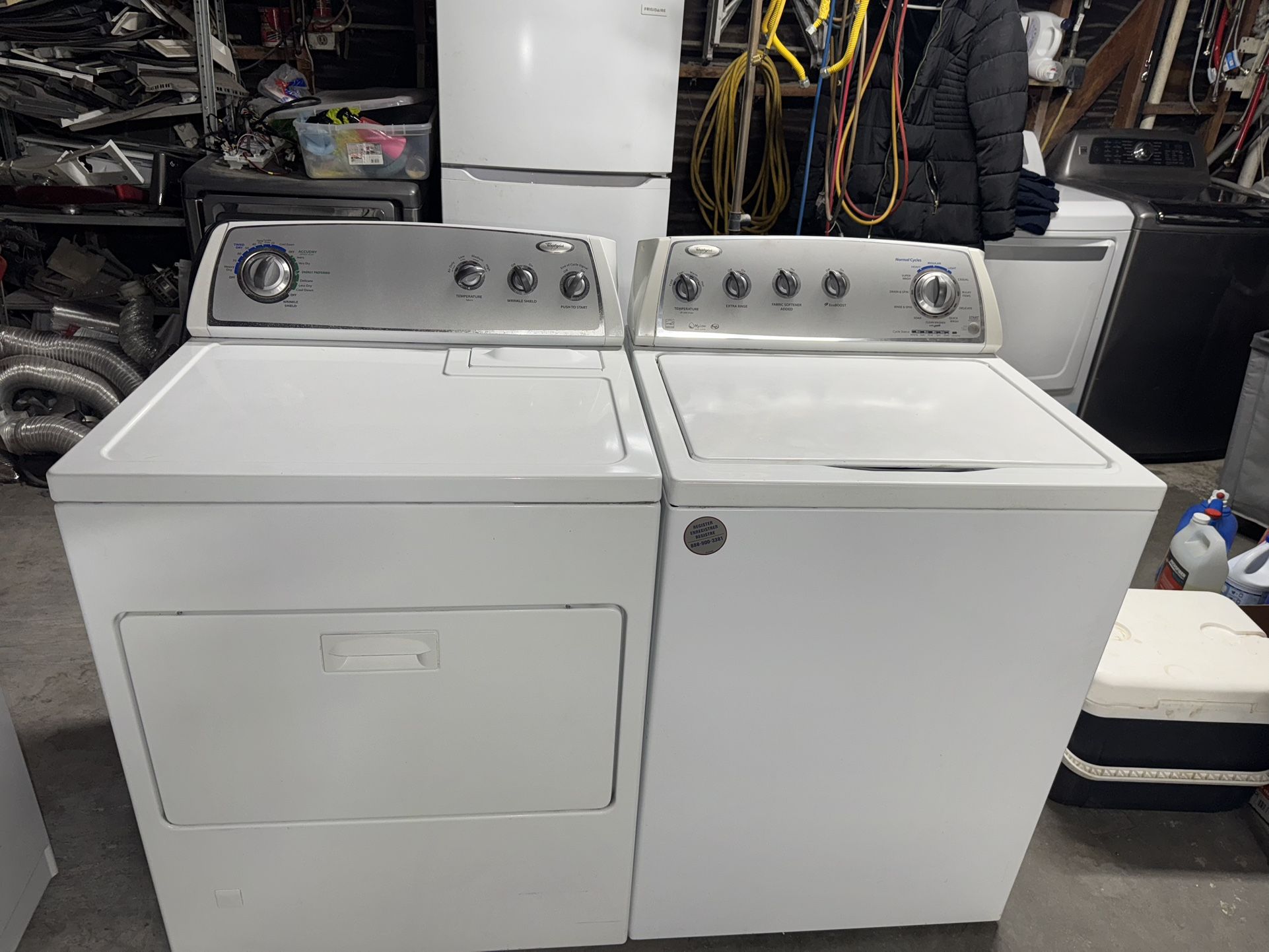 Whirlpool Washer And Gas Dryer Working 3 Month Warranty We Deliver 
