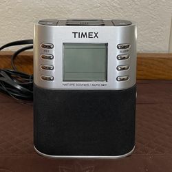 Timex Alarm Clock Radio AM/FM With Nature Sleep Sounds