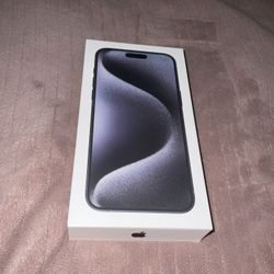 iPhone 15 Pro Max 1TB Blue Titanium — Boost Mobile 