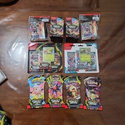 Pokemon Perfect Order, Journey Together And Phantasmal Booster Bundles, Blisters, 
