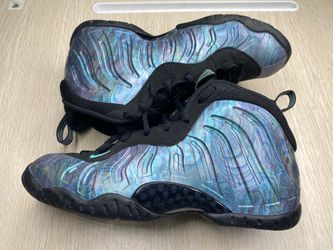 Nike Air Foamposite One Abalone Grade School AO8037-009 Kids sneakers size 5Y