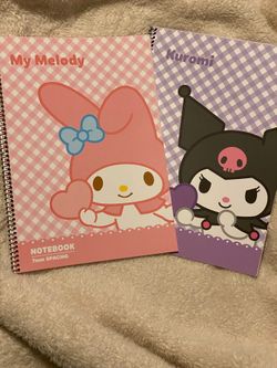 Kuromi & My Melody Notebooks