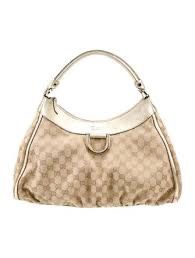 GUCCI GG Canvas Hobo Bag