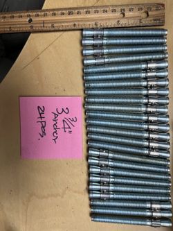 Anchors Drill Bit Large Miscellaneous Screws