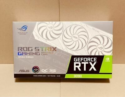 Asus Rog Strix RTX 3090 O24G White GeForce NVIDIA 

