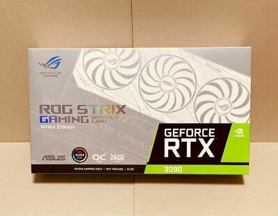 Asus Rog Strix RTX 3090 O24G White GeForce NVIDIA