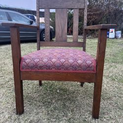 Antique Mission Chair