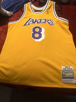 Mitchell & Ness LA Lakers Kobe Bryant 96-97 Jersey Mens Size 48 xL Brand New  asking $295 each or $500 for both
