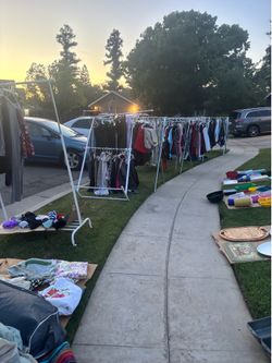 Big yard sale today may 16