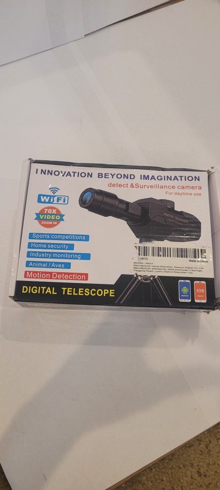 wireless digital Telescope wifi 70x video zoom in
