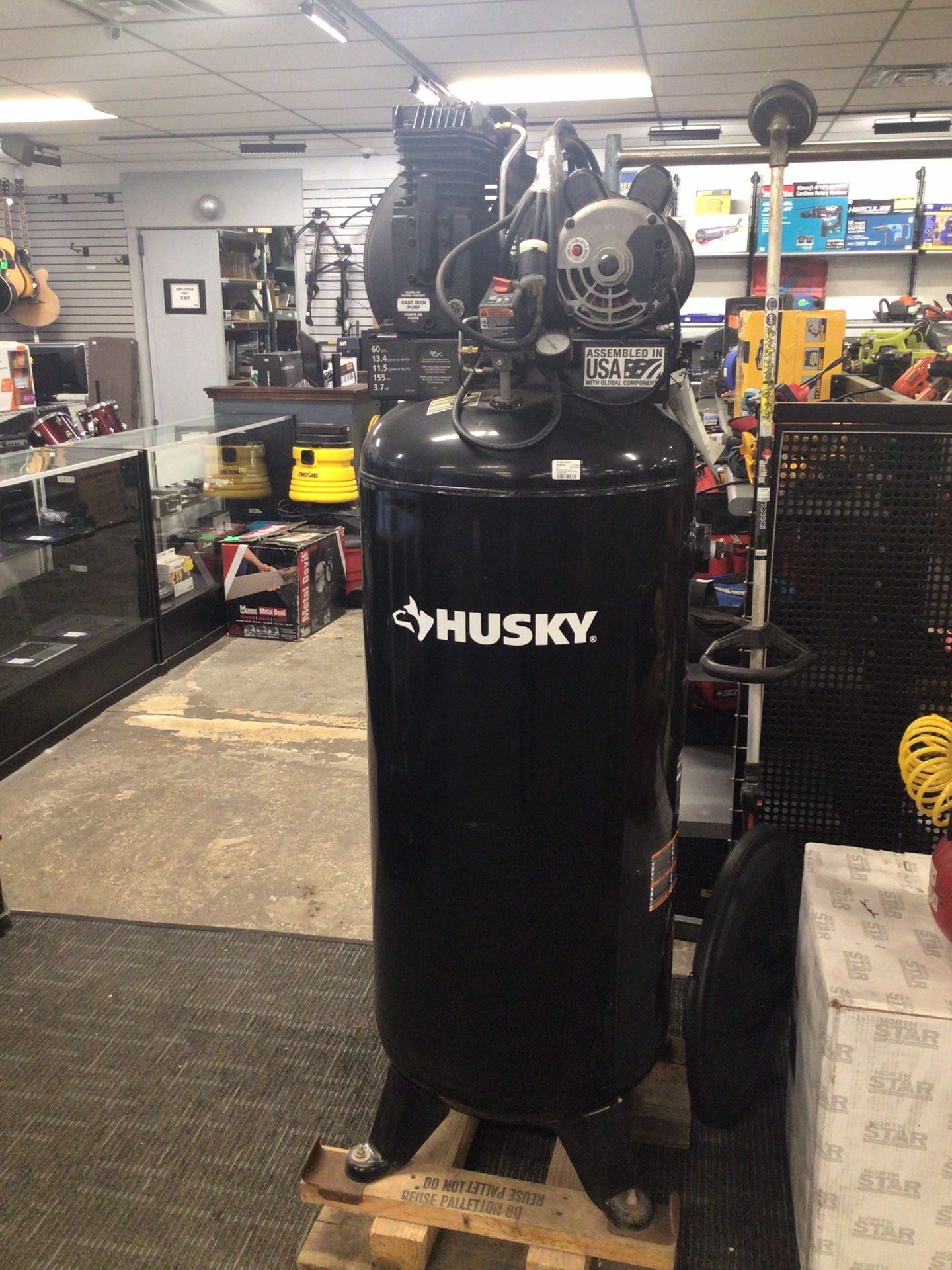 Husky 60 Gal Air Compressor 