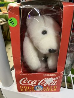 Coca Cola Golf Club Head Cover NEW in Box