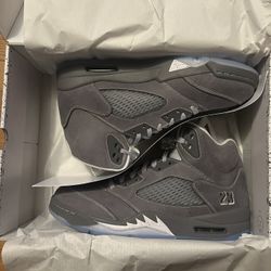 Jordan 5 Wolf Grey Size 12M