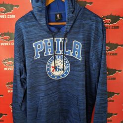 XL NBA Philadelphia 76ers Hooded Sweatshirt
