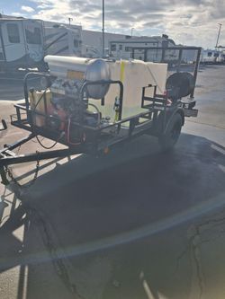Pressure Washing Trailer