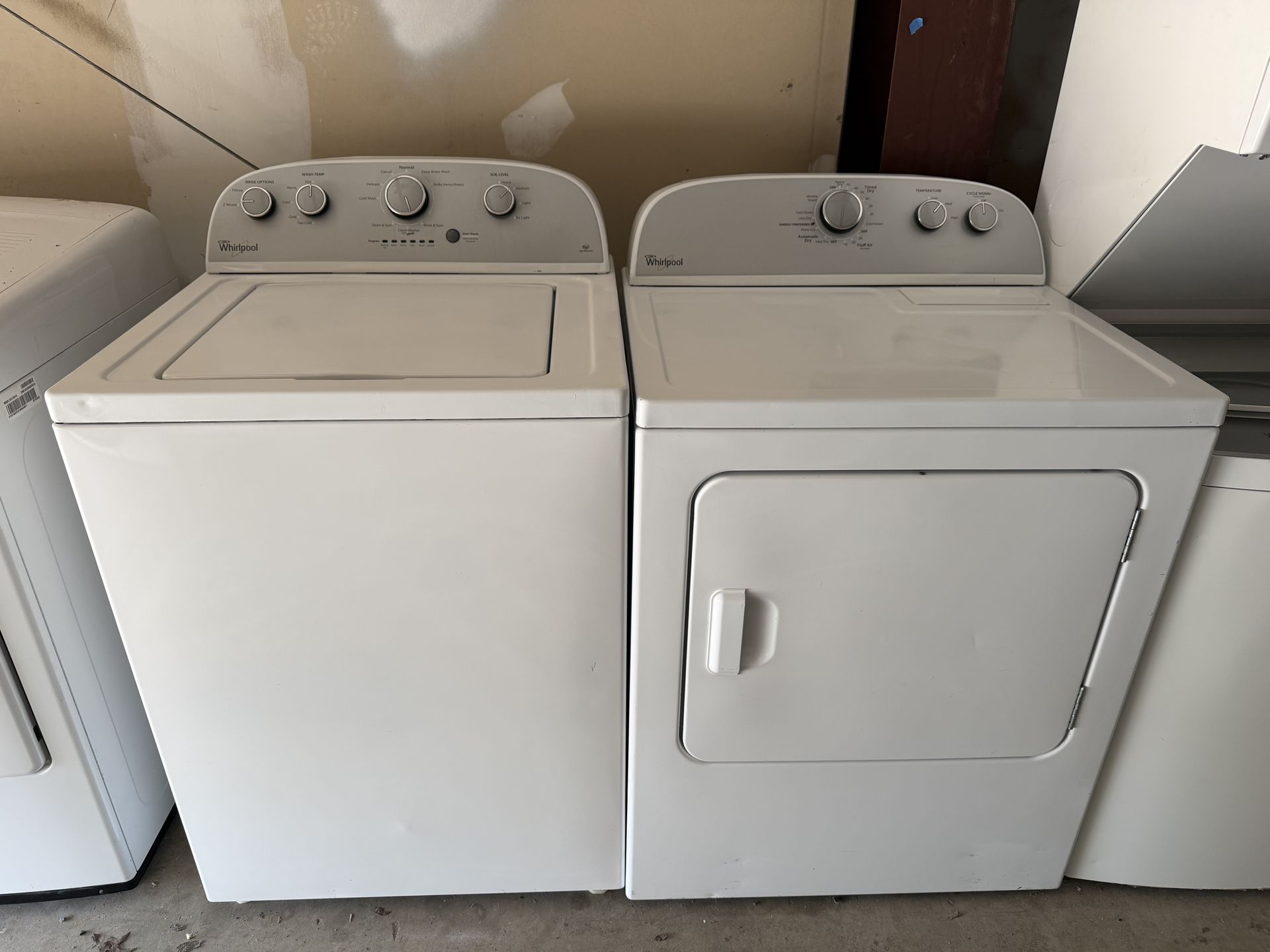 Clean Electric W&D Set