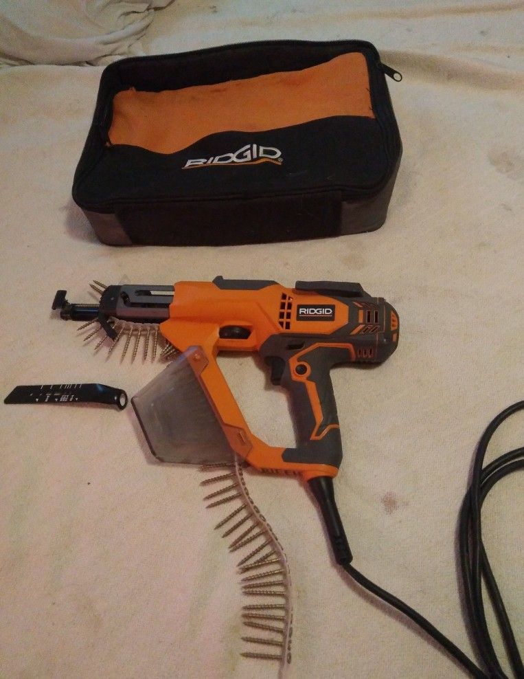 Ridgid Up To 3" Drywall And Decking Rapid Screw Gun for Sale in Los