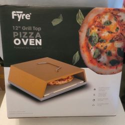 Fyre 12" Grill Top Pizza Oven