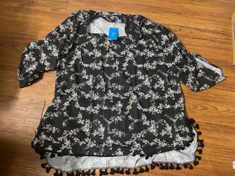 New Black and White Woman Dress Size 2XL -3XL