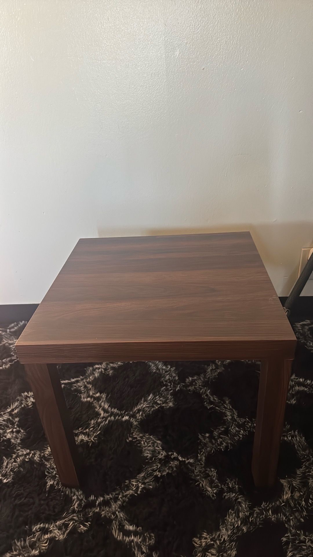 Walnut End Table