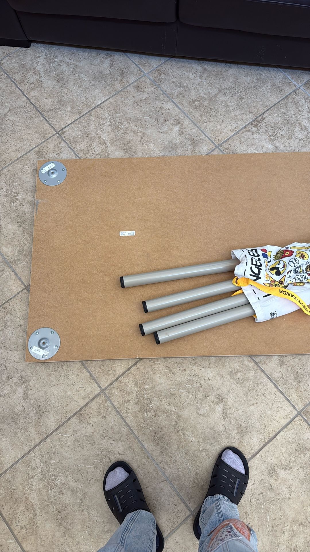Linnmon IKEA Table Top With 4 Legs ~40x23