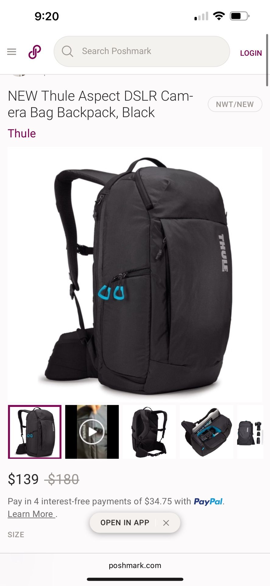 Thule Photography Backpack