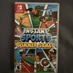 Instant Sports Summer Games Nintendo Switch
