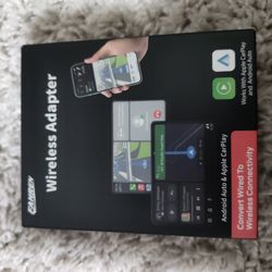 Upgraded Wireless car play adapter $80