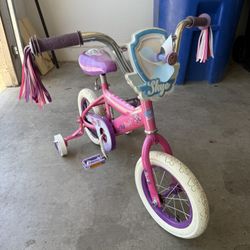 Girl Bike With Matching helmet