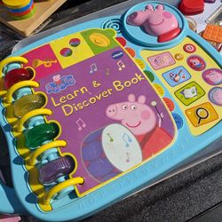 Peppa Pig Vtech Lean And Discover Book