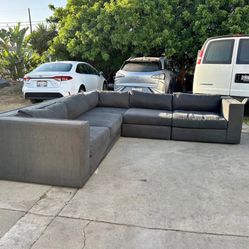 Gray Sectional Sofa Couch