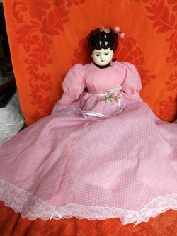 Victorian hands feet doll
