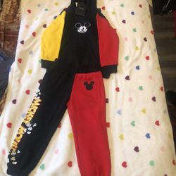 Mickey Mouse Pants Amd Sweater For Toddler