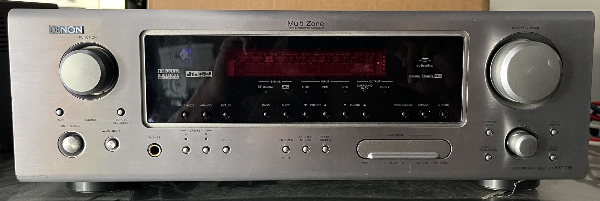 Denon AVR-786 Home Theater AV Receiver & DVD Player