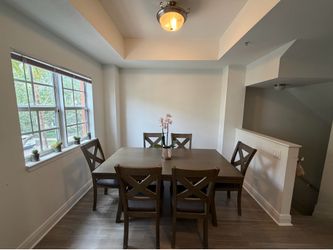 7-Piece Dining Set (Table + 6 Chairs)