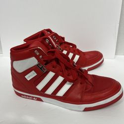 Men’s Red Adidas shoes Size 10