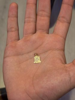 Gold charm