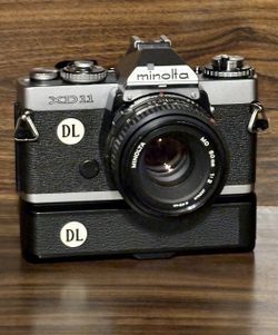 MINOLTA XD11-DL FILM CAMERA