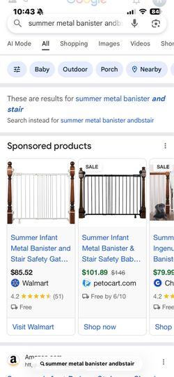 Summer baby gate