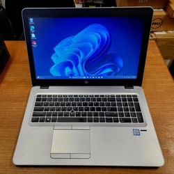 Fixed Price: HP EliteBook 850 G4 15.6'' Laptop Core i5/ 8GB / 256 SSD Windows 11 #3231