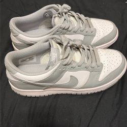 Grey/ White Nike Dunk